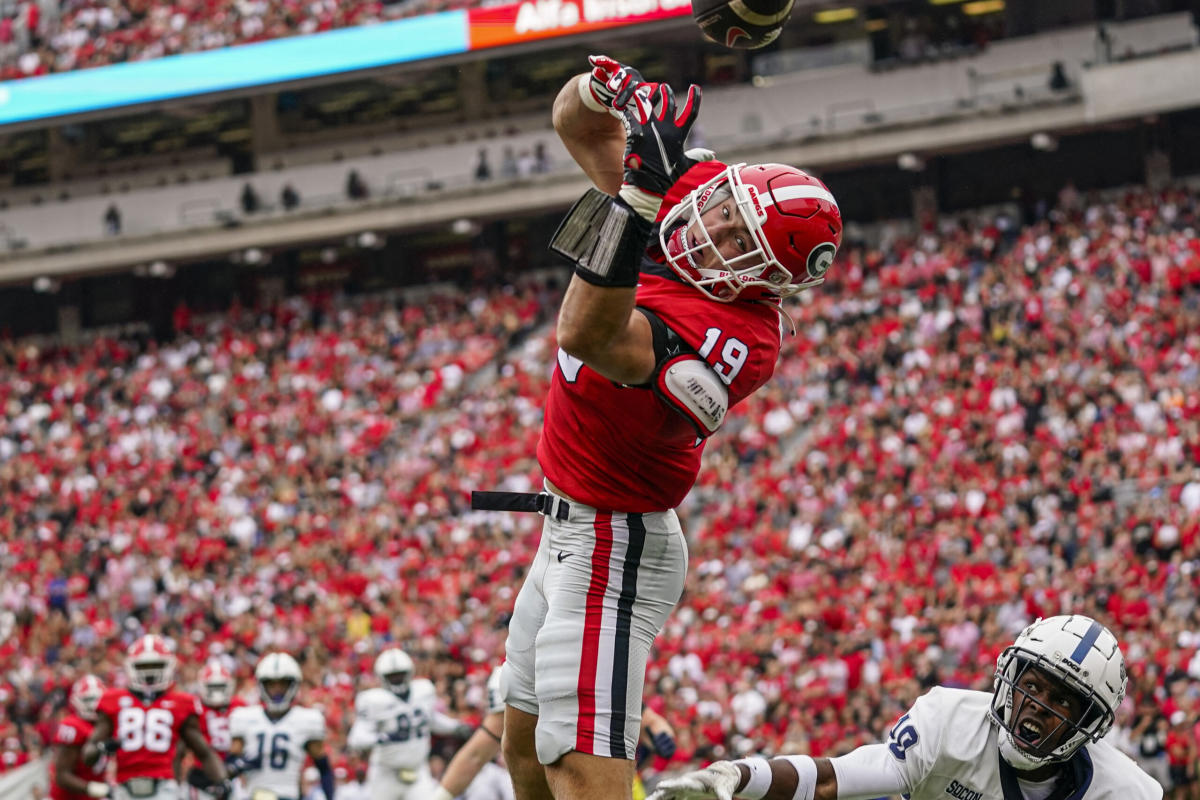 The Georgia Football Brock Bowers John Mackey Award Winner Home